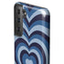 Blue Heart Pattern Galaxy S21 FE Pro Case