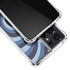 Blue Heart Pattern Galaxy S21 Ultra 5G Clear Case