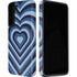 Blue Heart Pattern Galaxy S22 Plus Pro Case
