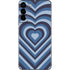Blue Heart Pattern Galaxy S22 Plus Skin