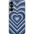 Blue Heart Pattern Galaxy S23 FE Skin
