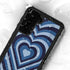 Blue Heart Pattern Galaxy S23 Plus Waterproof Case
