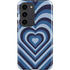 Blue Heart Pattern Galaxy S23 Pro Case