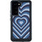 Blue Heart Pattern Galaxy S23 Waterproof Case