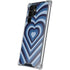 Blue Heart Pattern Galaxy S24 Ultra Clear Case