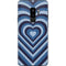 Blue Heart Pattern Galaxy S9 Plus Skin