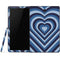 Blue Heart Pattern Samsung Galaxy Tab Skin