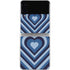 Blue Heart Pattern Galaxy Z Flip4 5G Skin