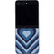 Blue Heart Pattern Galaxy Z Flip5 5G Skin