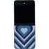 Blue Heart Pattern Galaxy Z Flip5 5G Skin