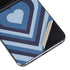 Blue Heart Pattern Galaxy Z Flip5 5G Skin