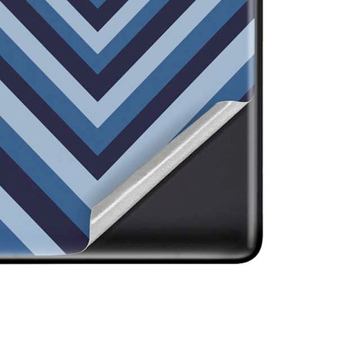 Blue Heart Pattern Google Pixel 6 Skin