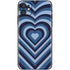 Blue Heart Pattern iPhone 11 Skin