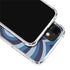 Blue Heart Pattern iPhone 12 Clear Case