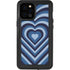 Blue Heart Pattern iPhone 12 Pro Max Waterproof Case