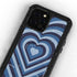 Blue Heart Pattern iPhone 12 Pro Max Waterproof Case