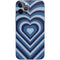Blue Heart Pattern iPhone 12 Pro Skin
