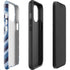 Blue Heart Pattern iPhone 13 Pro Max Impact Case