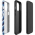 Blue Heart Pattern iPhone 15 Pro Max Impact Case