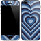 Blue Heart Pattern iPhone 5/5s/5SE Skin