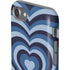 Blue Heart Pattern iPhone SE (2nd & 3rd Gen) Pro Case