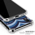 Blue Heart Pattern iPhone XR Clear Case