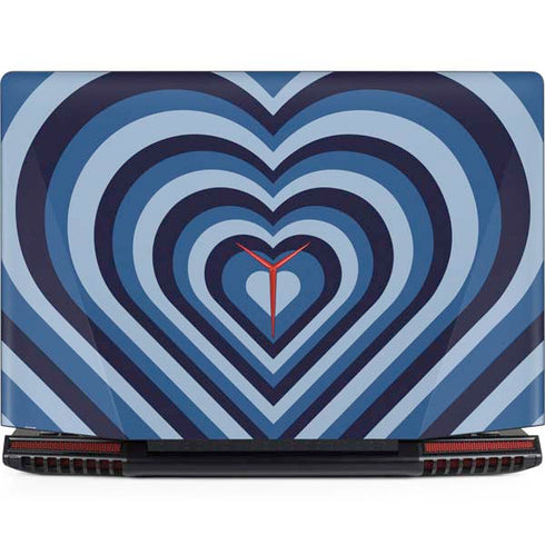 Blue Heart Pattern Legion Y720 Skin