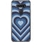 Blue Heart Pattern LG K51/Q51 Clear Case