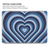 Blue Heart Pattern MacBook Air 13in M1 (2021) Case plus Skin
