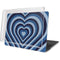 Blue Heart Pattern MacBook Pro 16in (2019-20) Case plus Skin