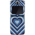Blue Heart Pattern Motorola RAZR Skin