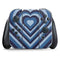 Blue Heart Pattern Nintendo Switch (2017-2021) Joy-Con Controller Skin
