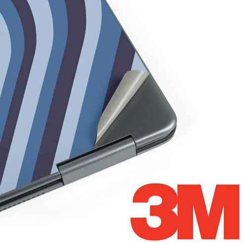 Blue Heart Pattern Notebook 9 Pro 13in (2017) Skin