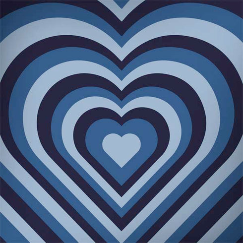 Blue Heart Pattern Notebook 9 Pro 13in (2017) Skin