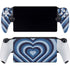 Blue Heart Pattern PlayStation Portal Remote Player Skin