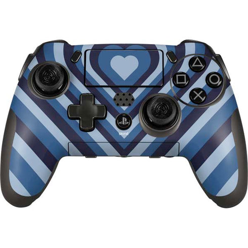 Blue Heart Pattern PlayStation Scuf Vantage 2 Controller Skin