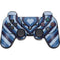 Blue Heart Pattern PS3 Dual Shock wireless controller Skin