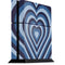 Blue Heart Pattern PS4 Console Skin