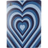 Blue Heart Pattern PS5 Digital Edition Console Skin