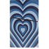 Blue Heart Pattern PS5 Slim Digital Edition Console Skin