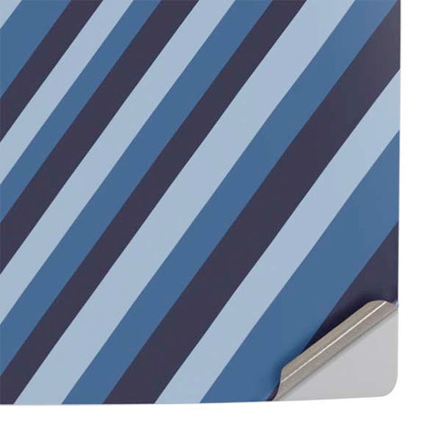 Blue Heart Pattern PS5 Slim Digital Edition Console Skin