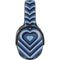 Blue Heart Pattern Skullcandy Venue Skin