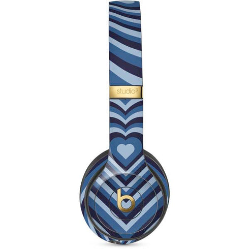 Blue Heart Pattern Studio Wireless 3 Skin