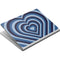 Blue Heart Pattern Surface Book Skin