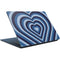 Blue Heart Pattern Surface Laptop Skin