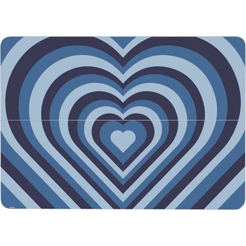 Blue Heart Pattern Surface Laptop Studio Skin