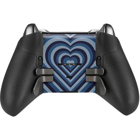 Blue Heart Pattern Xbox Elite Wireless Controller Series 2 Skin