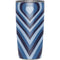 Blue Heart Pattern Yeti 20oz Tumbler Skin
