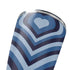 Blue Heart Pattern Yeti 20oz Tumbler Skin