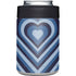 Blue Heart Pattern Yeti Colster Can Insulator Skin